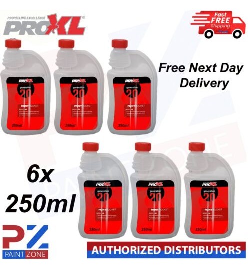 6x PROXL ROCKET PAINT ACCELERATOR FOR 2KPAINTS CLEARCOATS PRIMER 250ML