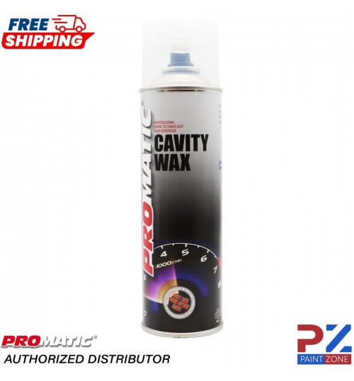 Promatic Cavity Wax Clear Spray Paint 500ml - CW500