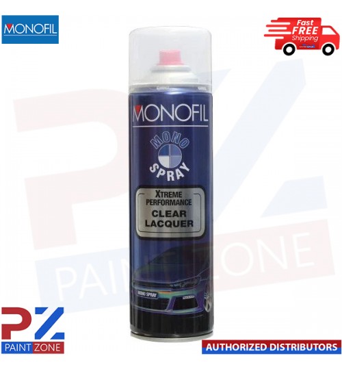 MONOFIL MONO SPRAY XTREME PERFORMANCE CLEAR LACQUER AEROSOLE - 500ML