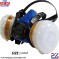 GERSON A1 P2 2K PAINT RESPIRATOR FACE MASK - SMART REPAIR SIZE LARGE (L)