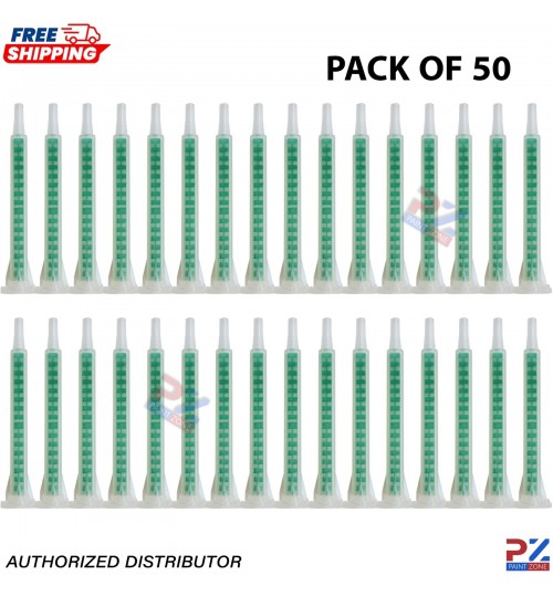 Fast Mover FMT6350 Pack of 50 Mixing Nozzles for Glue & Adhesive Cartridges