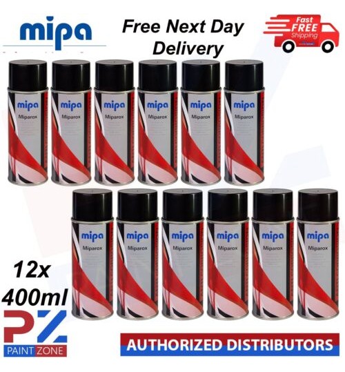 12x MIPA MIPAROX 400ml Aerosol ANTI RUST SPRAY - WITH FREE NEXT DAY DELIVERY