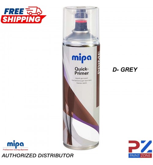 MIPA QUICK PRIMER AEROSOL 500ML DARK GREY - SPOT PRIMER